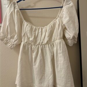 Free People Milkmaid Top in White